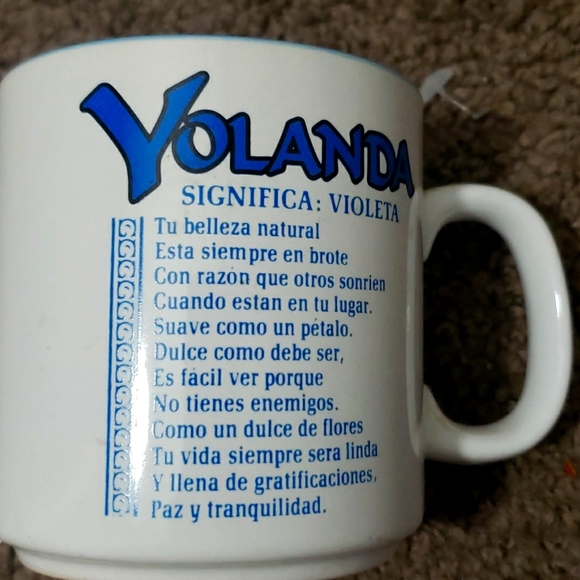 Yolanda poetry mug - Picture 2 of 7